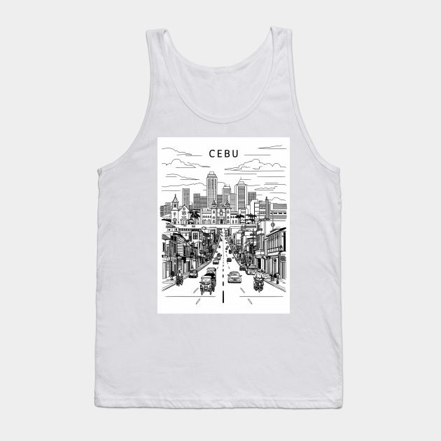 CEBU Tank Top by likbatonboot